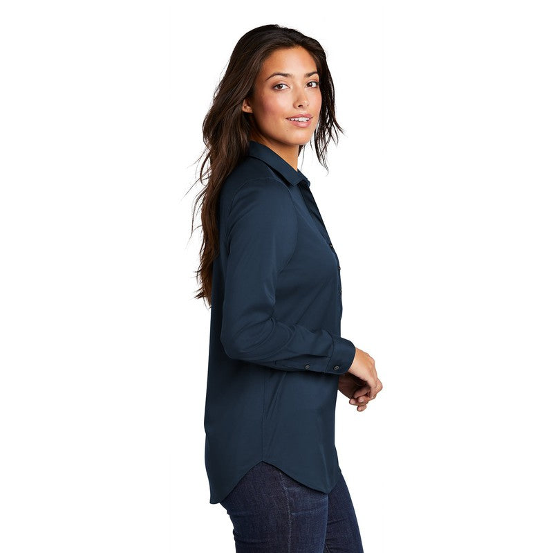 NEW INSIGNIA - Port Authority ® Ladies City Stretch Tunic - River Blue Navy