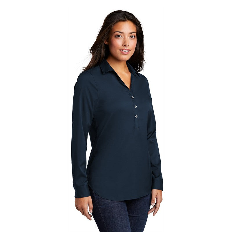 NEW INSIGNIA - Port Authority ® Ladies City Stretch Tunic - River Blue Navy