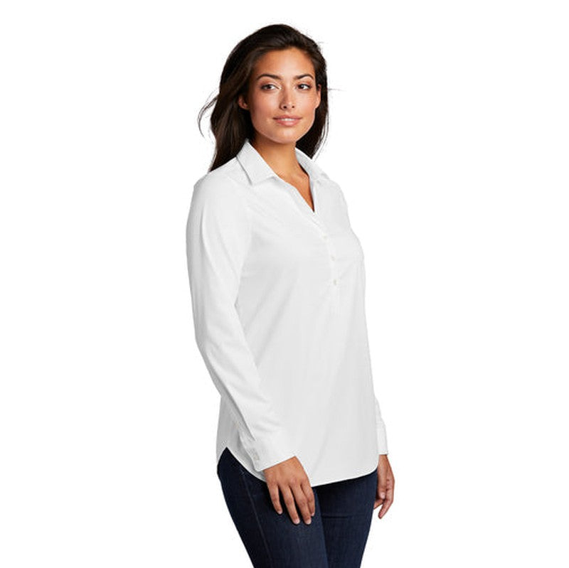 NEW INSIGNIA - Port Authority ® Ladies City Stretch Tunic - White