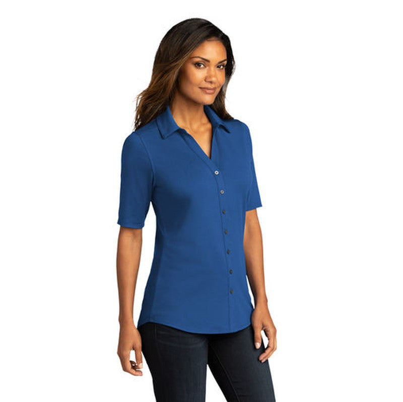 NEW INSIGNIA - Port Authority® Ladies City Stretch Top - True Blue