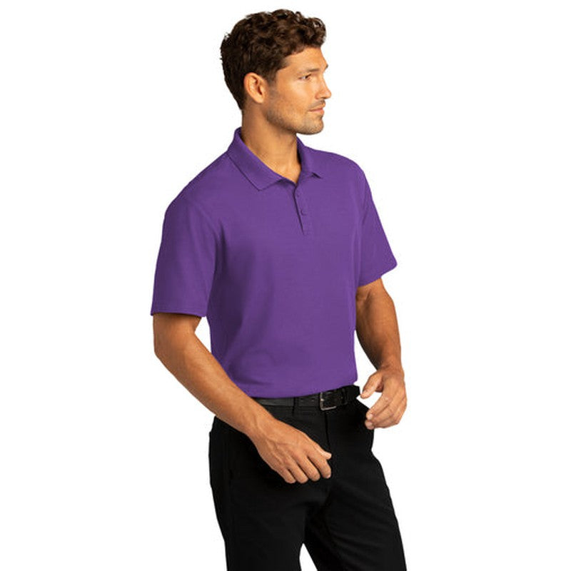 NEW INSIGNIA MEN'S - Port Authority ® SuperPro React ™ Polo - Purple