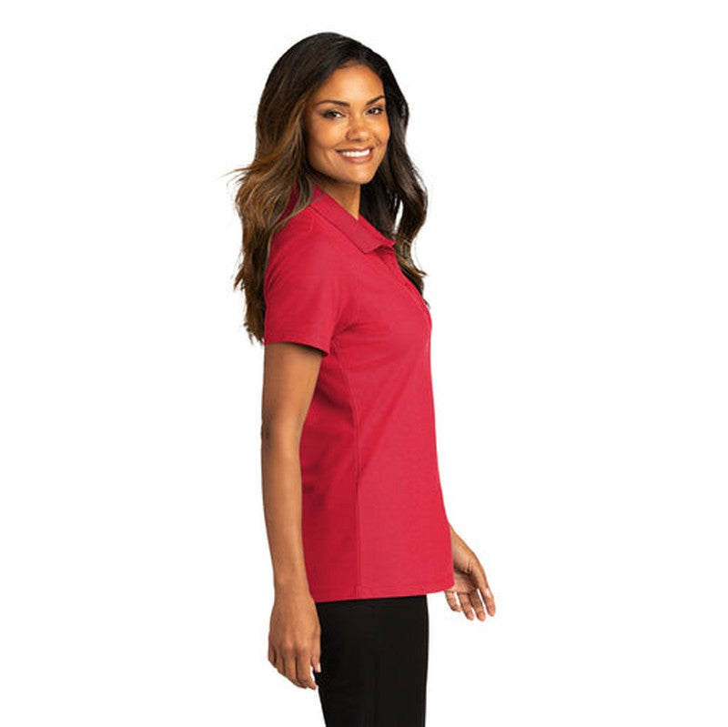 NEW INSIGNIA - Port Authority® Ladies SuperPro React™ Polo - RED