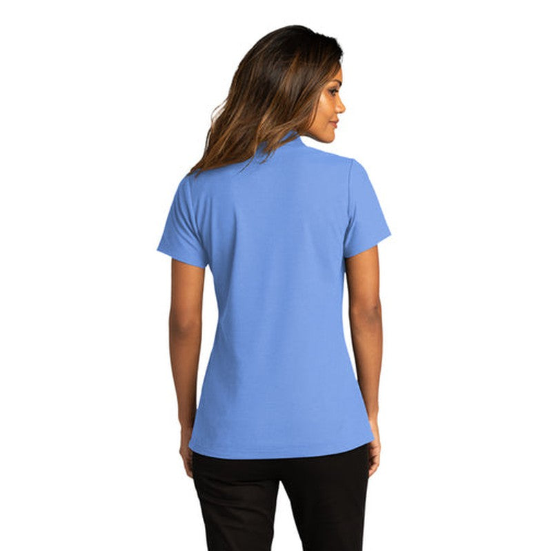 NEW INSIGNIA - Port Authority® Ladies SuperPro React™ Polo - Ultramarine Blue