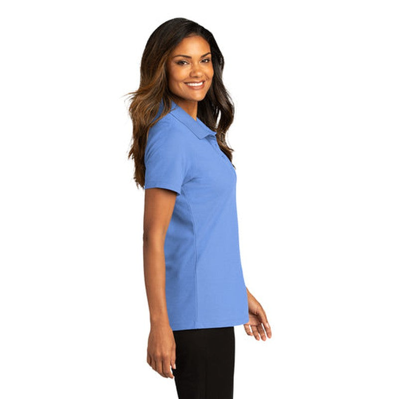 NEW INSIGNIA - Port Authority® Ladies SuperPro React™ Polo - Ultramarine Blue