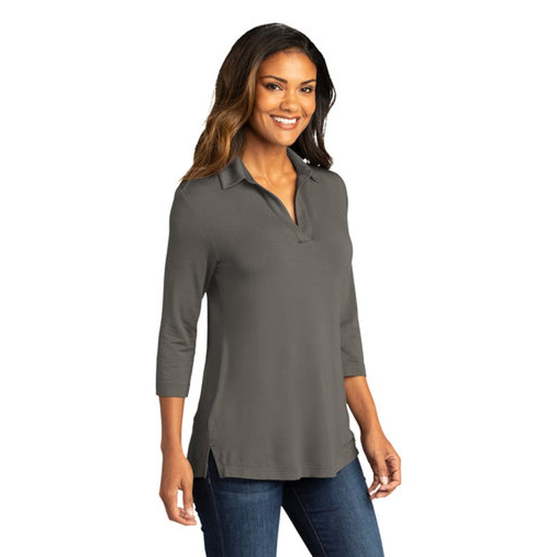 NEW INSIGNIA - Port Authority ® Ladies Luxe Knit Tunic - Sterling Grey