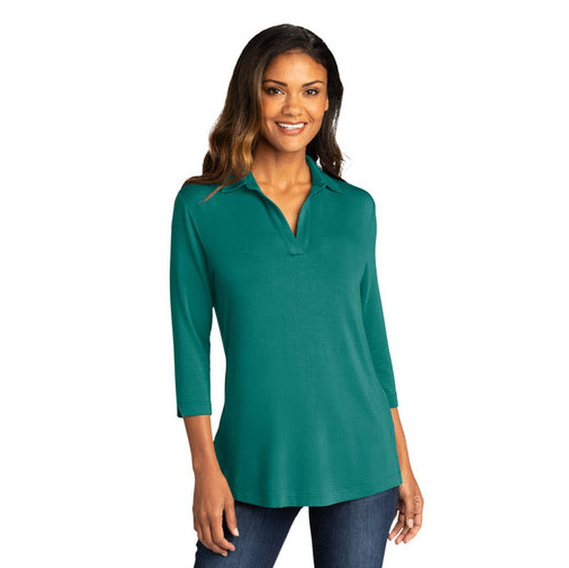 NEW INSIGNIA - Port Authority ® Ladies Luxe Knit Tunic - Teal Green