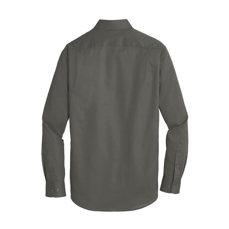 NEW INSIGNIA MEN'S - Port Authority® SuperPro™ Twill Shirt - Sterling Grey