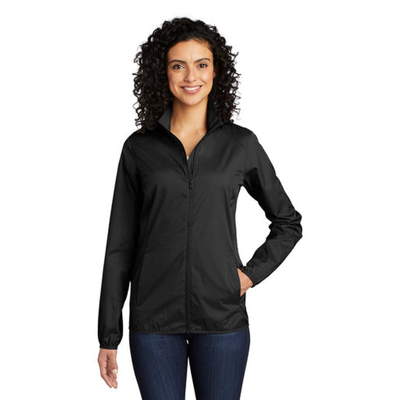 NEW INSIGNIA - Port Authority® Ladies Zephyr Full-Zip Jacket - Black