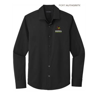 NEW INSIGNIA - Port Authority ® City Stretch Shirt - Black