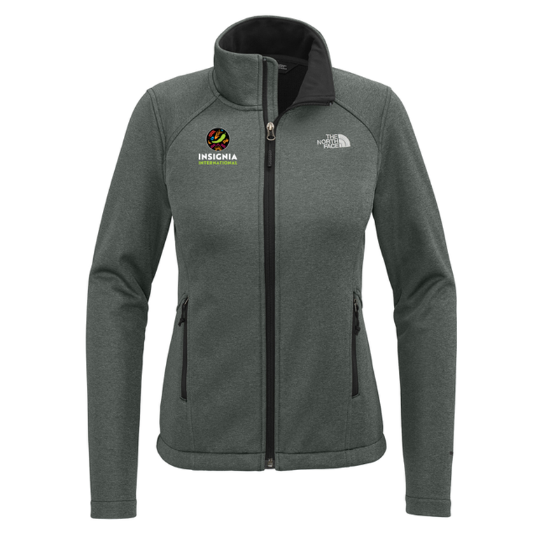 NEW INSIGNIA Ladies The North Face® Ridgewall Soft Shell Jacket - Dark Heather Grey