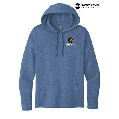 NEW INSIGNIA - Next Level™ Unisex PCH Fleece Pullover Hoodie - Heather Bay Blue